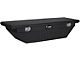 UWS 69-Inch Aluminum Low Profile Angled Crossover Tool Box; Gloss Black (97-24 F-150 Styleside w/ 6-1/2-Foot & 8-Foot Bed)