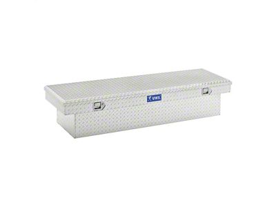 UWS 72-Inch Aluminum Crossover Tool Box; Bright (99-25 F-250 Super Duty)