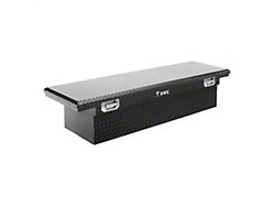 UWS 72-Inch Aluminum Crossover Tool Box with Pull Handles; Gloss Black (94-25 RAM 1500 w/o RAM Box)