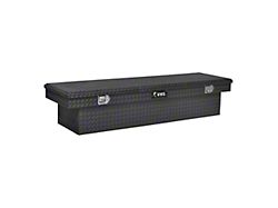 UWS 72-Inch Aluminum Crossover Tool Box; Gloss Black (94-24 RAM 2500 w/o RAM Box)