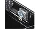 UWS 69-Inch Aluminum Deep Angled Crossover Tool Box; Gloss Black (10-18 RAM 3500 w/o RAM Box)
