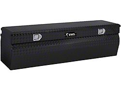 UWS 42-Inch Aluminum Wedge Utility Chest Tool Box; Gloss Black (19-24 Ranger)