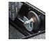 UWS 63-Inch Aluminum Low Profile Secure Lock Angled Tool Box; Matte Black (19-24 Ranger)