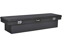 UWS 69-Inch Aluminum Crossover Tool Box; Gloss Black (99-25 Sierra 1500 Fleetside)