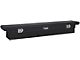 UWS 69-Inch Aluminum Slim Low Profile Crossover Tool Box; Gloss Black (07-24 Sierra 3500 HD)