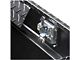 UWS 69-Inch Aluminum Deep Angled Crossover Tool Box; Matte Black (07-24 Silverado 2500 HD)