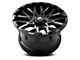 V-Rock Off-Road Wheels Recoil Gloss Black Milled 6-Lug Wheel; 20x9.5; -5mm Offset (99-06 Silverado 1500)