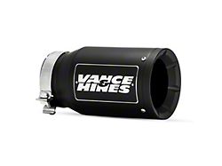 Vance & Hines Eliminator Exhaust Tip; 6.50-Inch; Black (Fits 5-Inch Tailpipe)