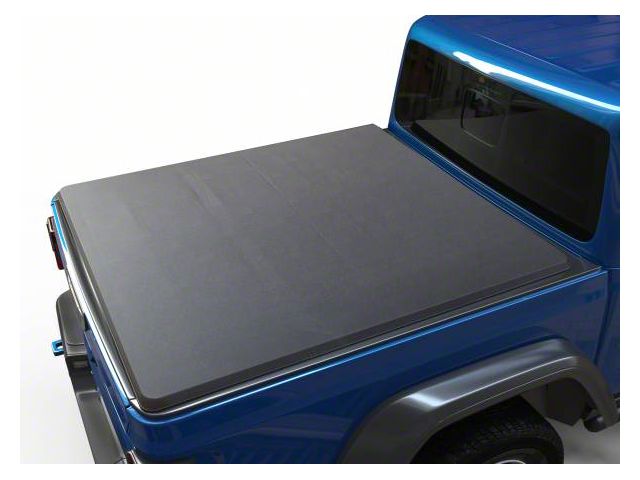 Soft Tri-Fold Tonneau Cover; Black (15-22 Canyon)