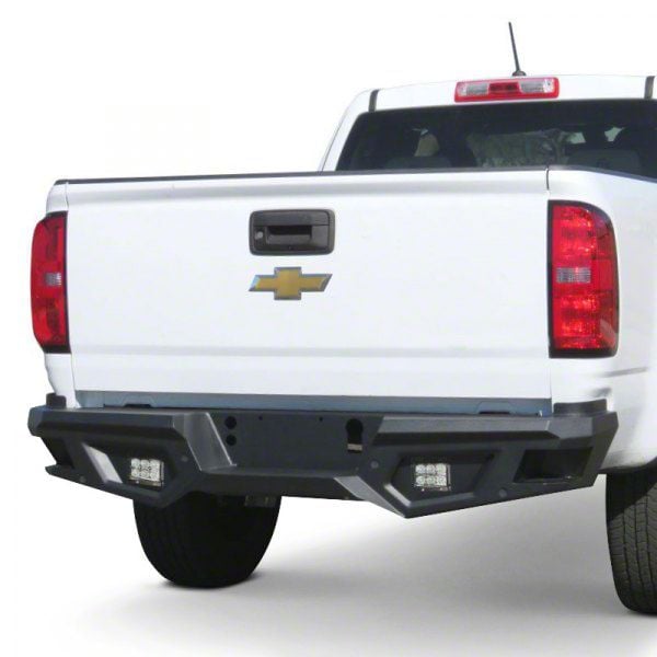 Colorado HD Rear Bumper; Black (15-22 Colorado) - Free Shipping