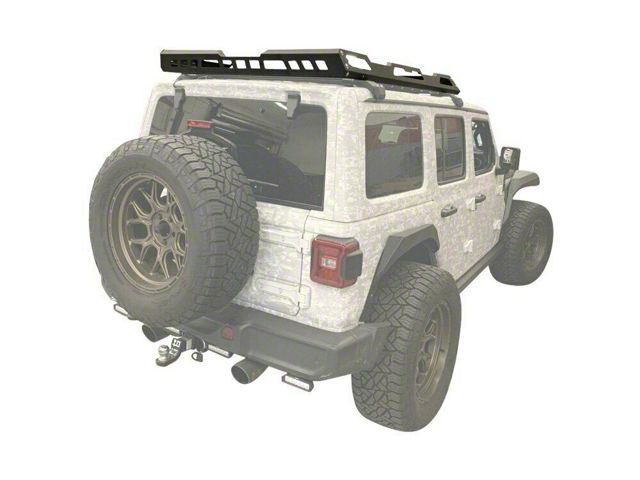 Endurance Roof Rack; Black (09-20 F-150)