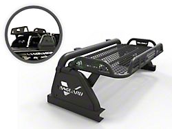 Raven Roll Bar; Black (04-24 F-150 Styleside)