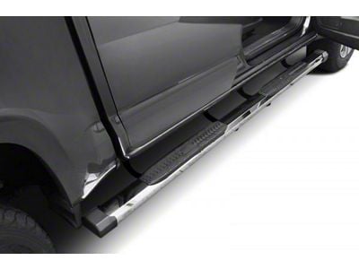 CB1 Side Step Bars; Stainless Steel (11-16 F-250 Super Duty SuperCab)