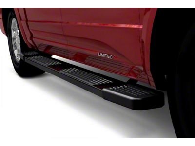 CB3 Running Boards; Black (17-25 F-250 Super Duty SuperCab)