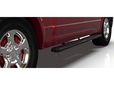 Rival Running Boards; Black (11-16 F-350 Super Duty SuperCrew)