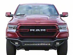 HD Front Bumper; Black (19-24 RAM 1500, Excluding EcoDiesel, Rebel & TRX)