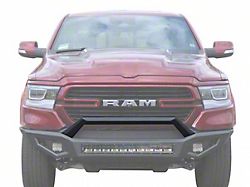 HD Front Bumper Hoop Only; Black (19-24 RAM 1500, Excluding EcoDiesel, Rebel & TRX)