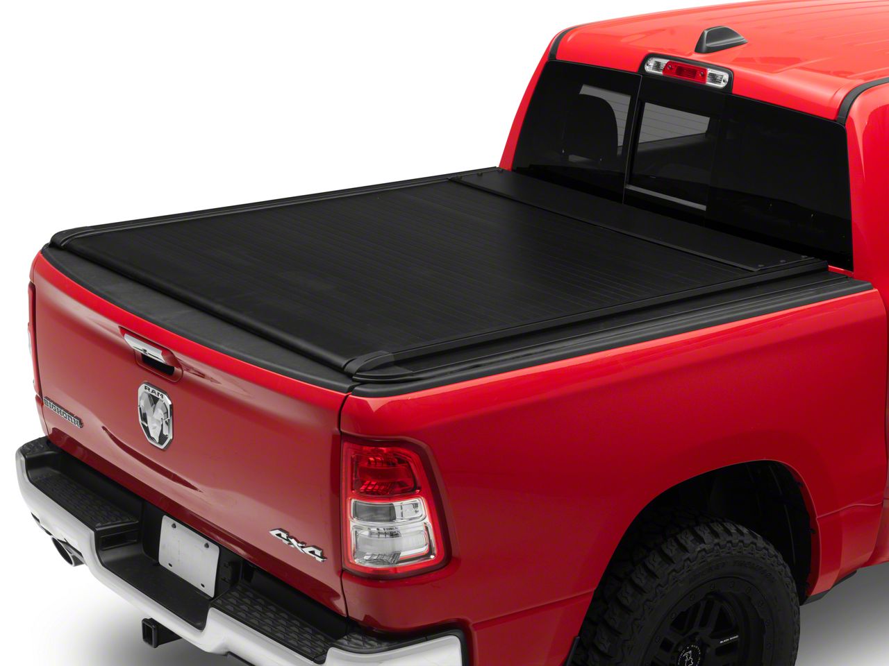 RAM 1500 Retractable Tonneau Cover; Black (19-23 RAM 1500 w/ 5.7-Foot ...