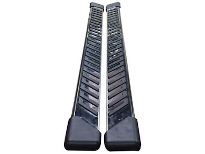 CB2 Style Running Boards; Stainless Steel (10-24 RAM 3500 Crew Cab)