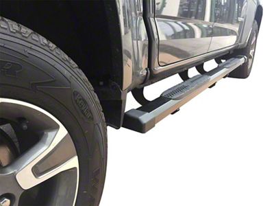 CB1 Side Step Bars; Black (19-24 Sierra 1500 Crew Cab)