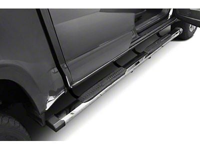 CB1 Side Step Bars; Stainless Steel (19-24 Sierra 1500 Crew Cab)