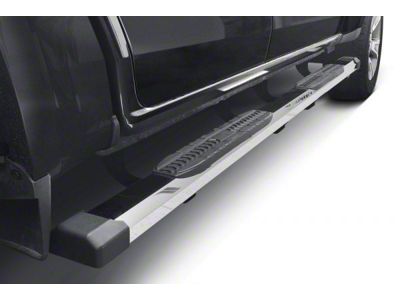 CB1 Side Step Bars; Stainless Steel (19-24 Sierra 1500 Double Cab)