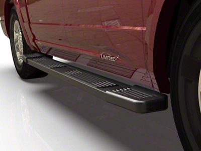 CB3 Running Boards; Black (04-13 Sierra 1500 Crew Cab)