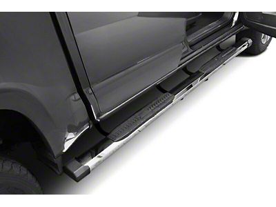 CB1 Side Step Bars; Stainless Steel (20-25 Sierra 2500 HD Crew Cab)