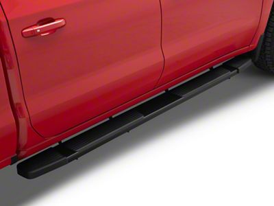 CB3 Running Boards; Black (19-24 Silverado 1500 Crew Cab)