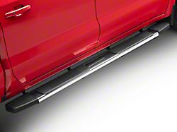 CB3 Running Boards; Stainless Steel (19-24 Silverado 1500 Crew Cab)