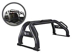 Classic 2.0 Roll Bar; Black (07-25 Silverado 2500 HD)