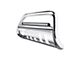 Bull Bar with 20-Inch LED Light Bar; Stainless Steel (07-14 Silverado 3500 HD)