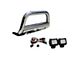 Bull Bar with 2.50-Inch LED Cube Lights; Stainless Steel (99-06 Silverado 1500)