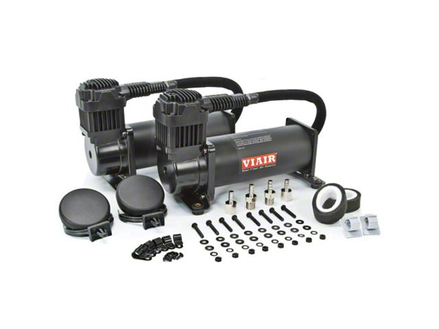 Viair Stealth Black 444C Dual Performance Air Compressors; 200 PSI / 3.53 CFM