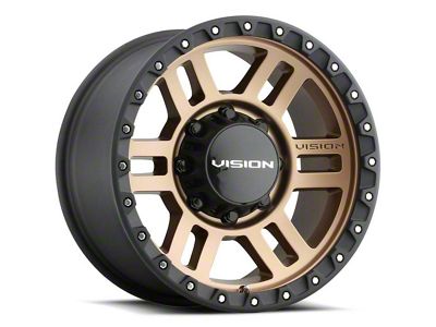 Vision Off-Road Manx 2 Bronze 6-Lug Wheel; 17x9; 12mm Offset (07-13 Sierra 1500)