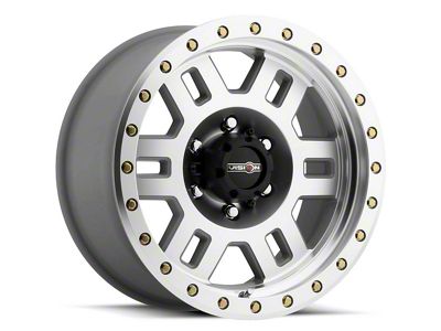 Vision Off-Road Manx Machined 6-Lug Wheel; 18x9; 0mm Offset (07-13 Sierra 1500)