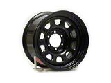 Vision Off-Road D Window Gloss Black 6-Lug Wheel; 17x9; -12mm Offset (07-13 Sierra 1500)