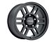 Vision Off-Road Manx 2 Overland Satin Black 6-Lug Wheel; 17x9; -12mm Offset (07-13 Silverado 1500)