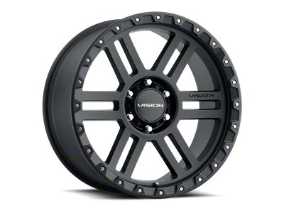 Vision Off-Road Manx 2 Satin Black 8-Lug Wheel; 18x9; 12mm Offset (01-06 Sierra 2500 HD)