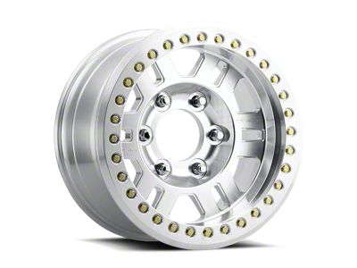 Vision Off-Road Manx Beadlock Machined 8-Lug Wheel; 17x8.5; -15mm Offset (01-06 Sierra 2500 HD)