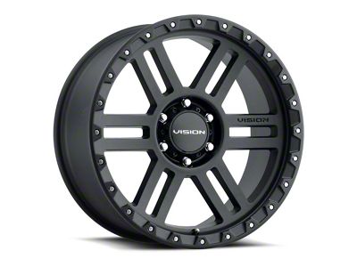 Vision Off-Road Manx 2 Satin Black 8-Lug Wheel; 17x9; 12mm Offset (03-09 RAM 2500)