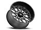 Vision Off-Road Rocker Anthracite with Satin Black Lip 8-Lug Wheel; 20x12; -51mm Offset (03-09 RAM 2500)