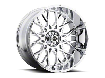 Vision Off-Road Rocker Chrome 8-Lug Wheel; 20x12; -51mm Offset (03-09 RAM 2500)