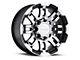 Vision Off-Road Warrior Gloss Black Machined 8-Lug Wheel; 18x8.5; 18mm Offset (03-09 RAM 2500)