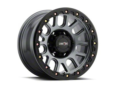 Vision Off-Road Nemesis Gunmetal 8-Lug Wheel; 17x9; -12mm Offset (03-09 RAM 3500 SRW)