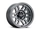 Vision Off-Road Manx 2 Overland Satin Gray 6-Lug Wheel; 17x9; 0mm Offset (04-08 F-150)