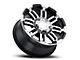 Vision Off-Road Warrior Gloss Black Machined 6-Lug Wheel; 18x8.5; 25mm Offset (04-08 F-150)