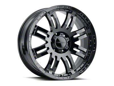 Vision Off-Road Warrior Gloss Black 6-Lug Wheel; 18x8.5; 25mm Offset (04-08 F-150)