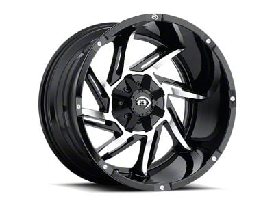 Vision Off-Road Rocker Anthracite with Satin Black Lip 6-Lug Wheel; 20x10; -25mm Offset (04-08 F-150)