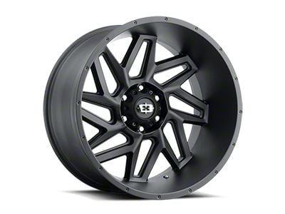 Vision Off-Road Spyder Gloss Black Milled Spoke 6-Lug Wheel; 20x10; -25mm Offset (04-08 F-150)